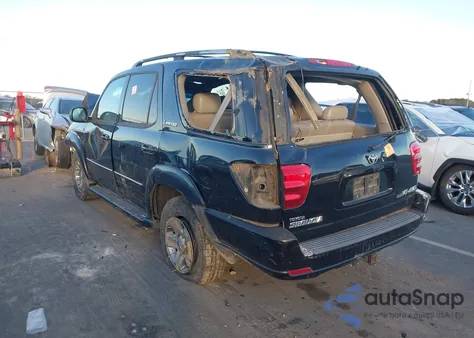 2003 Toyota Sequoia Limited V8 из США, поврежденный, VIN 5TDBT48A53S157674